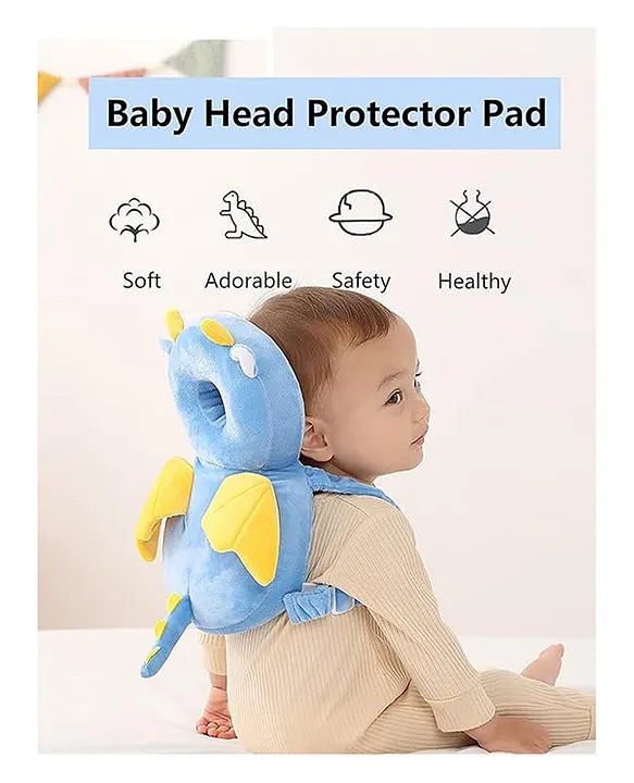 Baby Back Head Protector Toddlers Head Safety Pad Cushion Flexible Strap